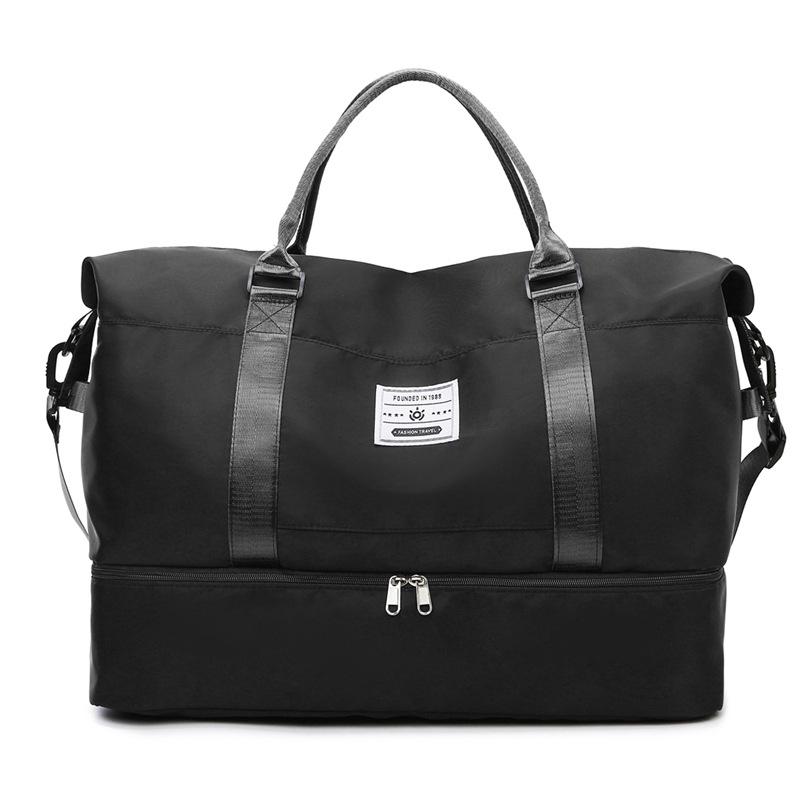 Large Capacity Travel Bag Luggage Storage Bag New Wet and Dry Separation Sports Tote Bag Yoga Gym Bag
