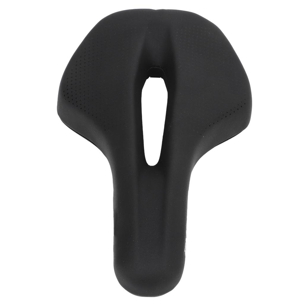 Bike Saddle Breathable Shock Absorbing Waterproof Soft Memory Foam Padded Bicycle Cushion with Tail Light