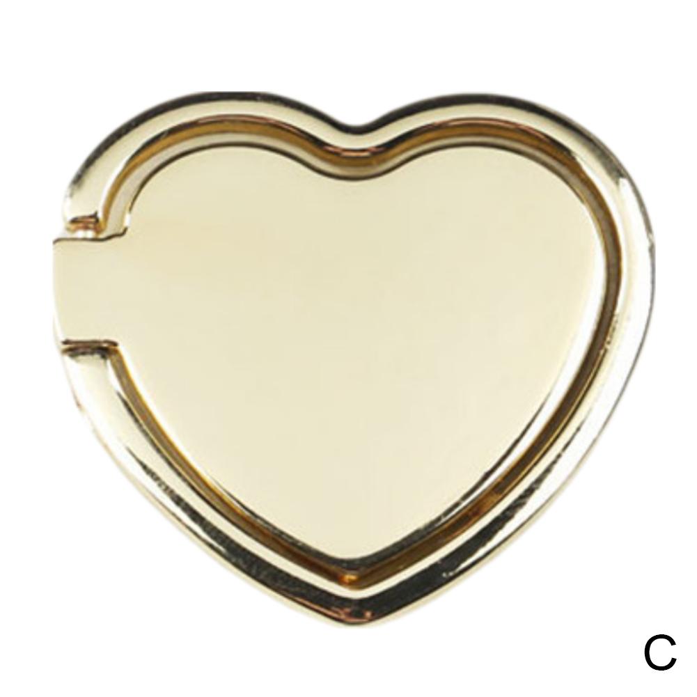 Heart Pattern Mobile Phone Finger Holder Smartphone Stand Holder Universal Phone Accessories For iPhone