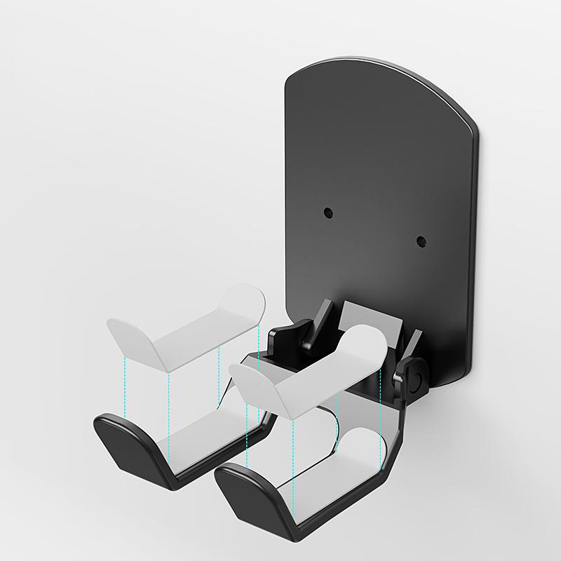 Adhesive Headphone Hanger Universal Headphone Stand Under Desk Headset Hook Storage Rack Holder Support