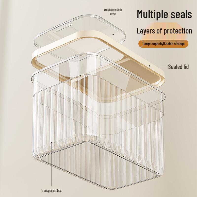 Moisture & Insect-Proof Large Capacity Rice Storage Container | Food Grade, Sealed Grain Box