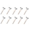 For Chrysler Pacifica Voyager Insert Emergency Car Key Blade 10Pcs Uncut Blank Smart Remote Auto Key Card