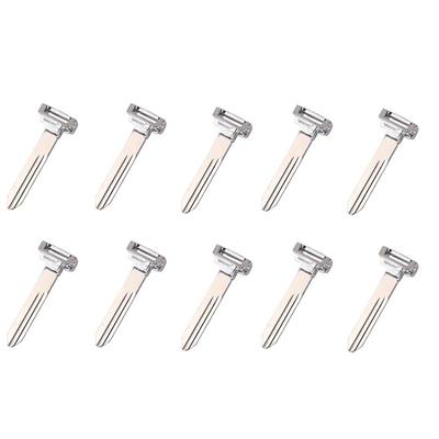For Chrysler Pacifica Voyager Insert Emergency Car Key Blade 10Pcs Uncut Blank Smart Remote Auto Key Card