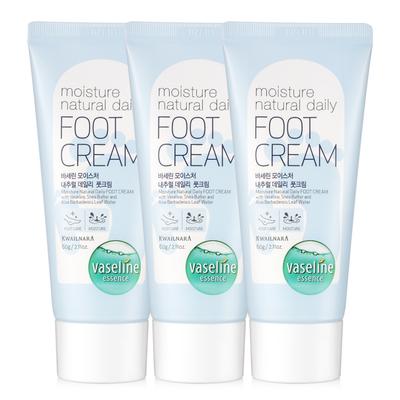 Vaseline Moisture Foot Cream 60ml X 3