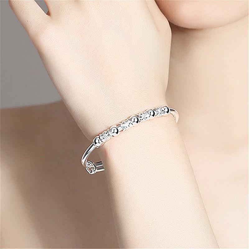 New Product Creative Si Lianzhu Bargaining Balls Balls Bracelet Rotating Pearl Mi Miya Bracelet Shop Rings