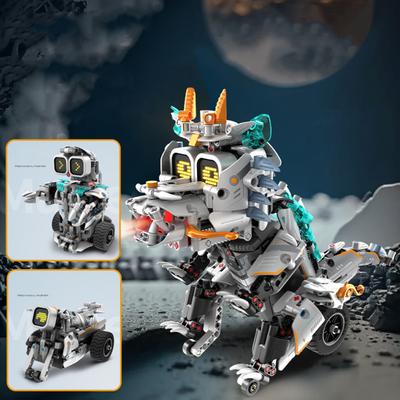 Robot Toys For Kids Science Building Block Kit Remote Control Programming Robot Toys Christmas Gifts For Boys Girls