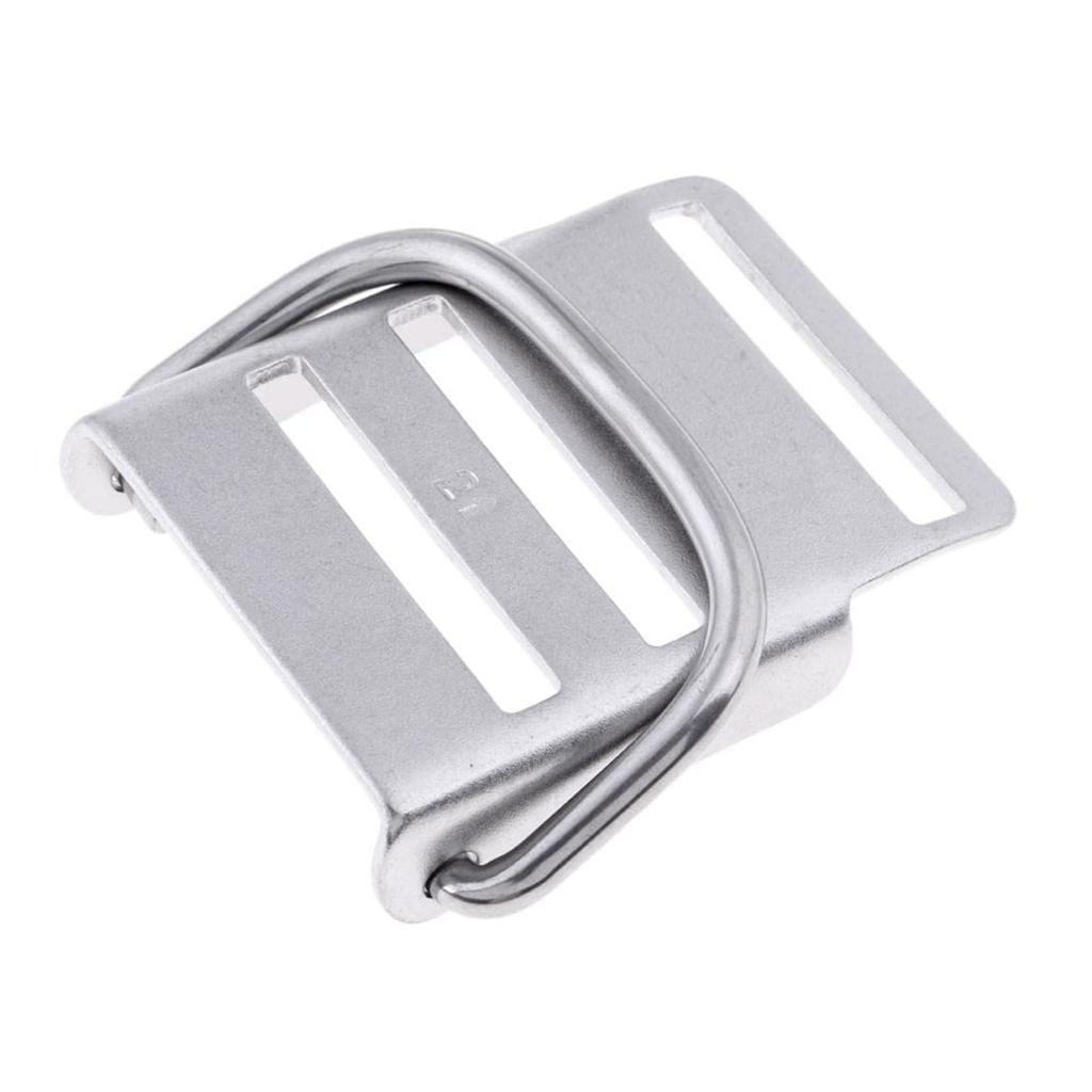 Stainless Steel Scuba Dive Cylinder Tank Strap Cam Lock Buckle Replacement Tech Diving Tank Cam Buckle Enduring