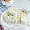 Cute Dumpling Gyoza Food Doll Bag Keychain Keyring
