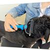 Pet Hair Remover Comb Double Sides Blades Fur Dematting Trimmer Deshedding Brush Pet Dog Grooming Brushes Dog Bath Brush