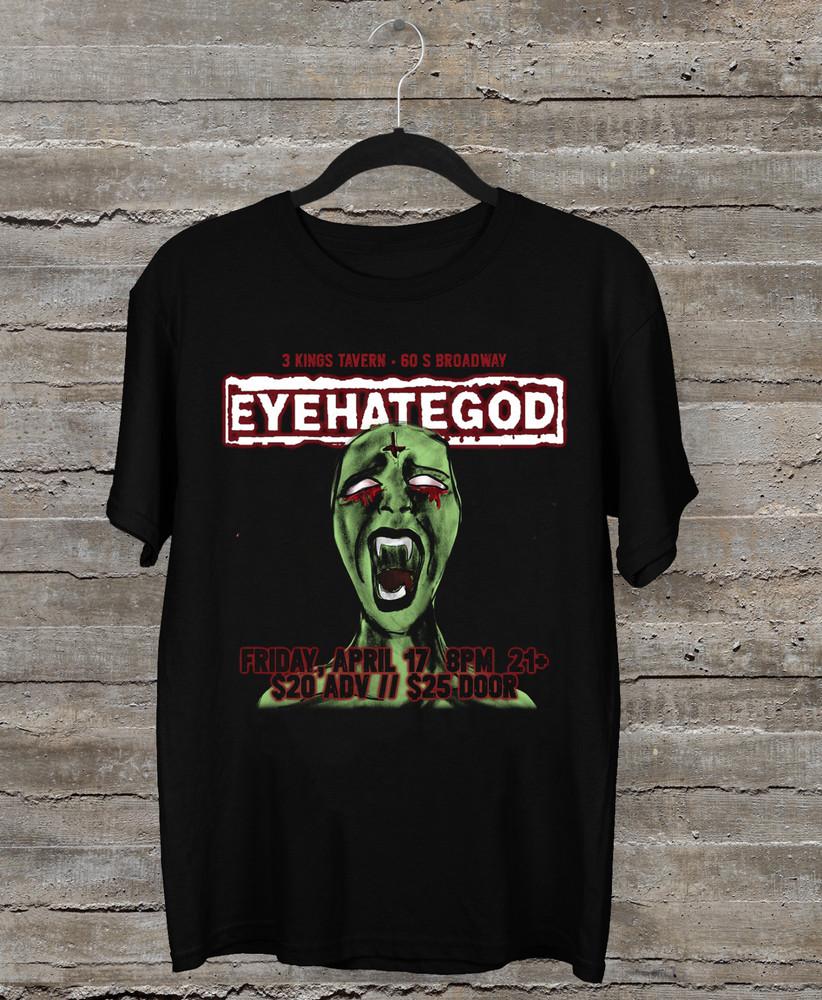 New Popular EyeHateGod Band Gift For Fan Black S-2345XL Unisex T-shirt NI1174 Unisex T-Shirt S