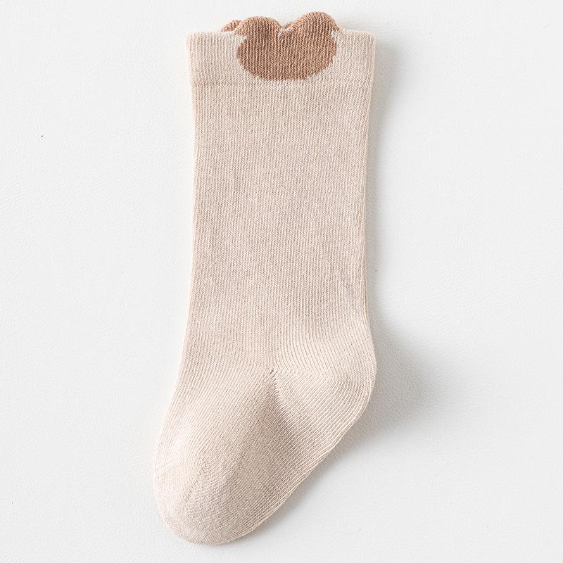 

Newborn to 3-Year-Old Boneless Cotton Calf Socks - Spring, Autumn, Winter Size M 11-13CM