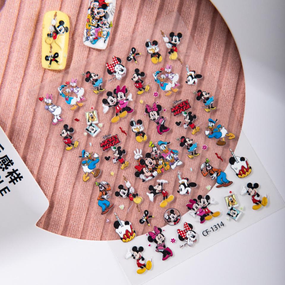 

Cyansea 3D Mickey Mouse Nail Art Stickers for DIY Mobile Phone Decor CF-1314