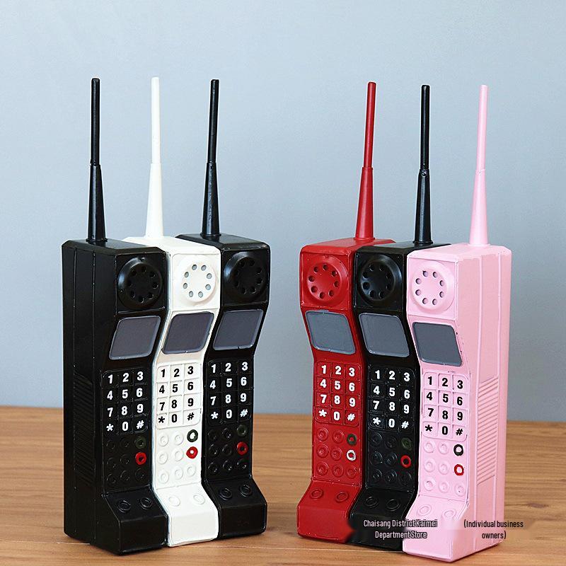 Retro 80s Mobile Phone Model Display Ornament Costume Prop
