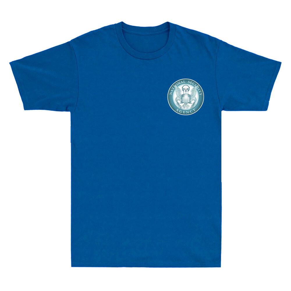 National Security Agency Nsa Spy Data Eagle Sigint Pocket Novelty Unisexs Tshirt