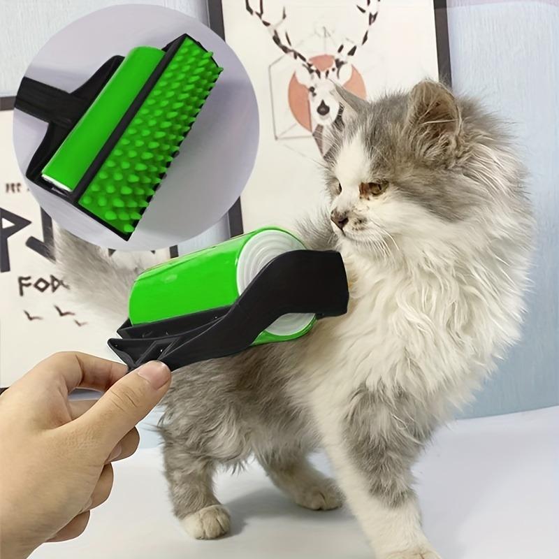 Pet Hair Remover and Reusable Lint Roller,Washable and Reusable Handheld Set,Cat and Dog Hair Remover for Furniture,Couch,Carpet