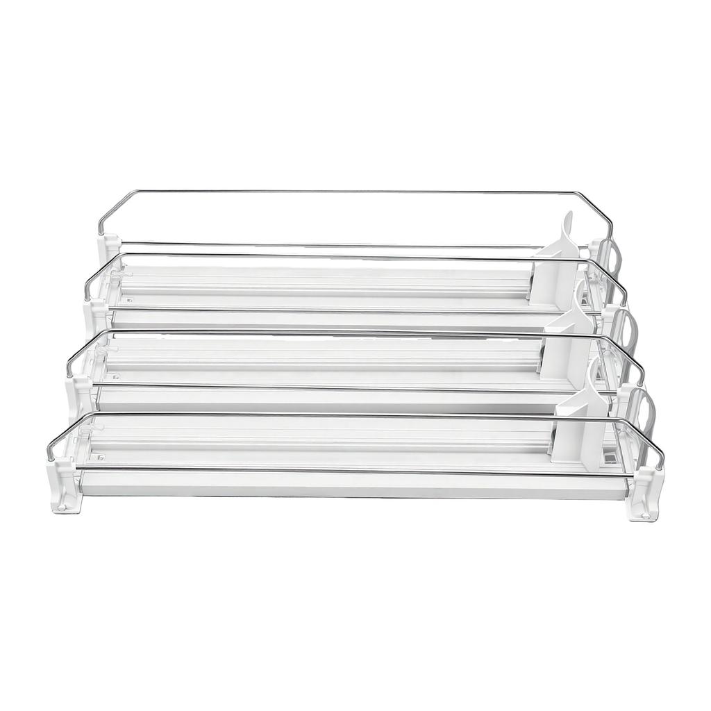 Organizzatore Bevande per Frigorifero Distributore Automatico Bevande Distributore Lattine Soda 12 20oz per Frigorifero Contiene Fino a 15 Lattine 3