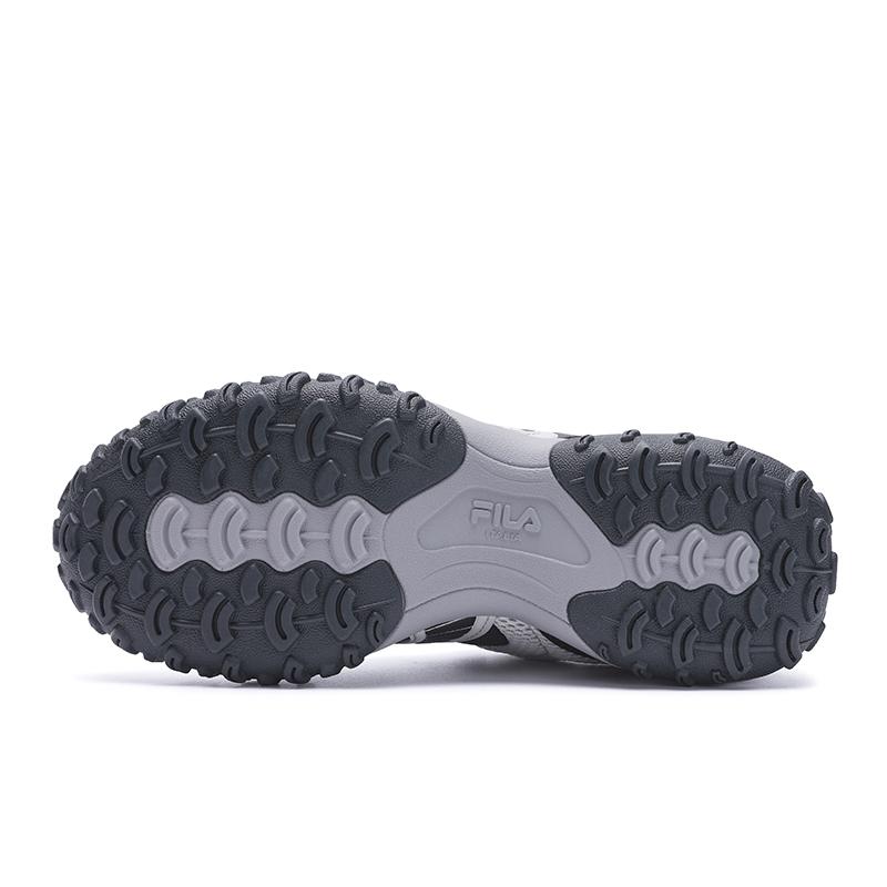 New FILA ECHAPPE Abrasion Resistant Breathable Low Top Casual Shoes Women's Black Gray F12W522146FSM