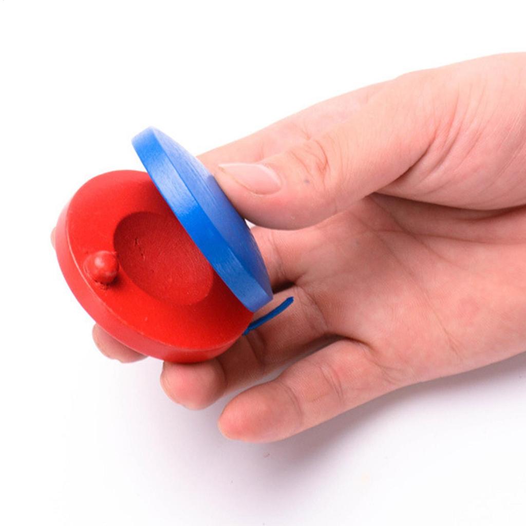 Wooden Castanets Musical Castanets Instrument Funny And Creative Musical Castanets Instrument For Children's Theme Parties