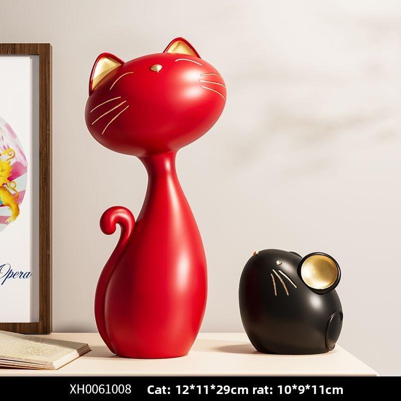 Home bedroom luxury ornaments festive personality hotel decoration housewarming new home entrance display cabinet background