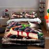 Cheesecake Berry Design Bedding Duvet Cover Sets Duvet Covers Pillowcases Gifts (1 * Duvet Cover 2 * Pillowcases, Without Duvet Insert)