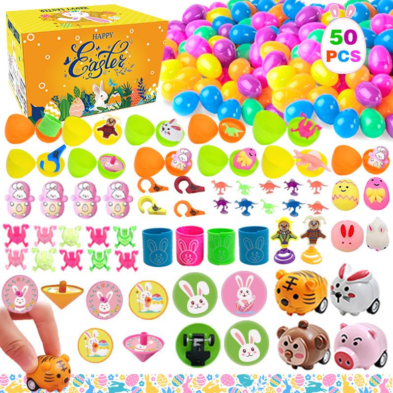 Children's DIY Bunny Car Easter Egg Set - Easter Toy & Gashapon Gifts 2026