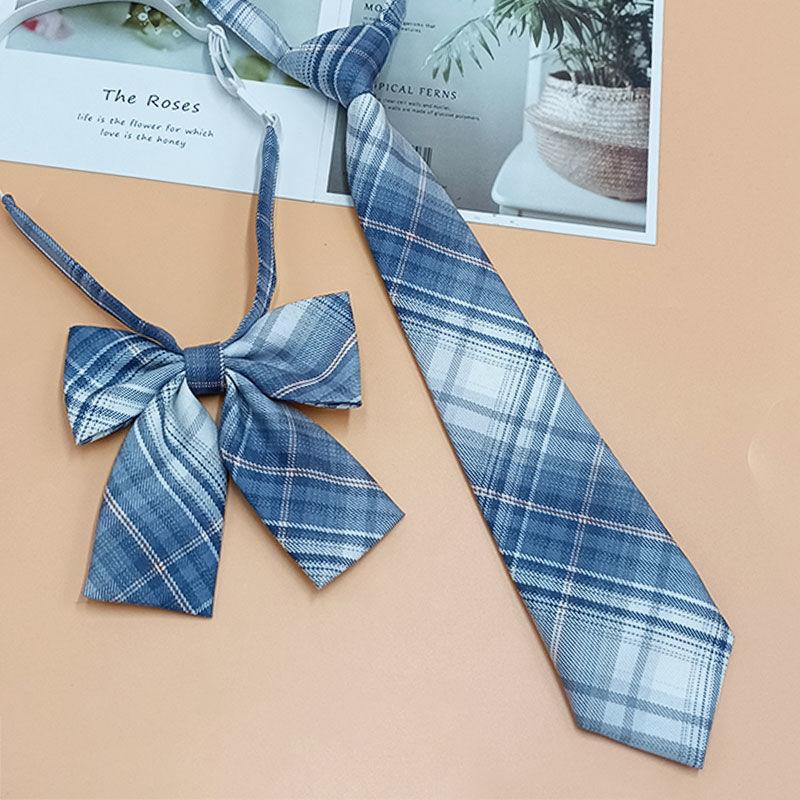 

Jk Childrens Red Grid Bowtie For Graduation Student School Style With Dot Pattern Style 21