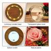 Valentine's Day Gift for Girlfriend Eternal Preserved Rose Flower Gift Box Teddy Bear Eternal Flower with Lights Gift for Women