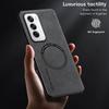 For OPPO Reno 12 12 Pro Fine Hole Sheepskin Magnetic TPU Soft Edge Anti-Drop Anti Fingerprint Phone Case