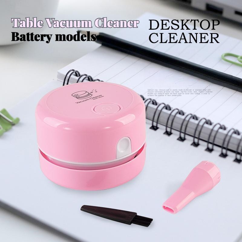 Mini Portable Desktop Vacuum Cleaner-Silent Office Study Desk Cleaning Expert for Students, Exquisite Gift for Home & Office use