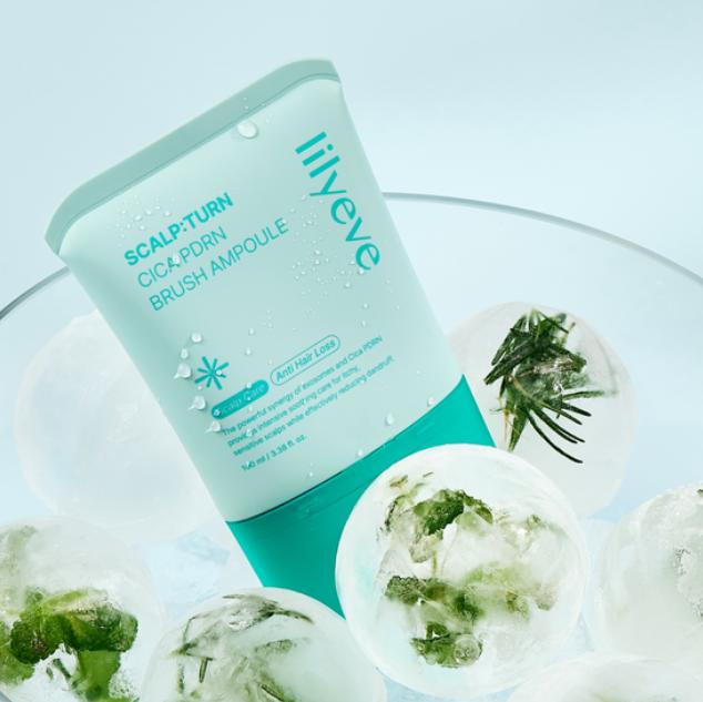 Lilyeve Scalptern Cica PDRN Brush Hair Loss Cooling Ampoule 100ml