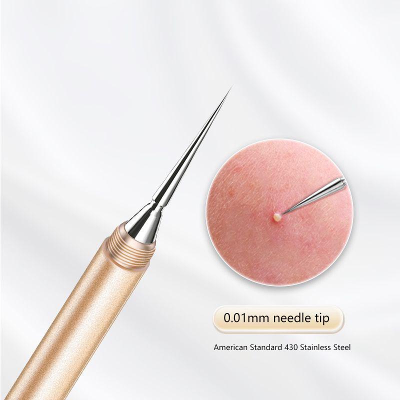 Double-Ended Acne Blackhead Removal Needles Pimples Blackhead Clip Beauty Artifact Blemish Extractor Remover Needle Tool