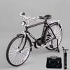 New 1/10 Miniature Alloy Model Bicycle Diecast Metal Bike Adult Simulation House Decor Fun Crafts Collection Ornaments Gifts
