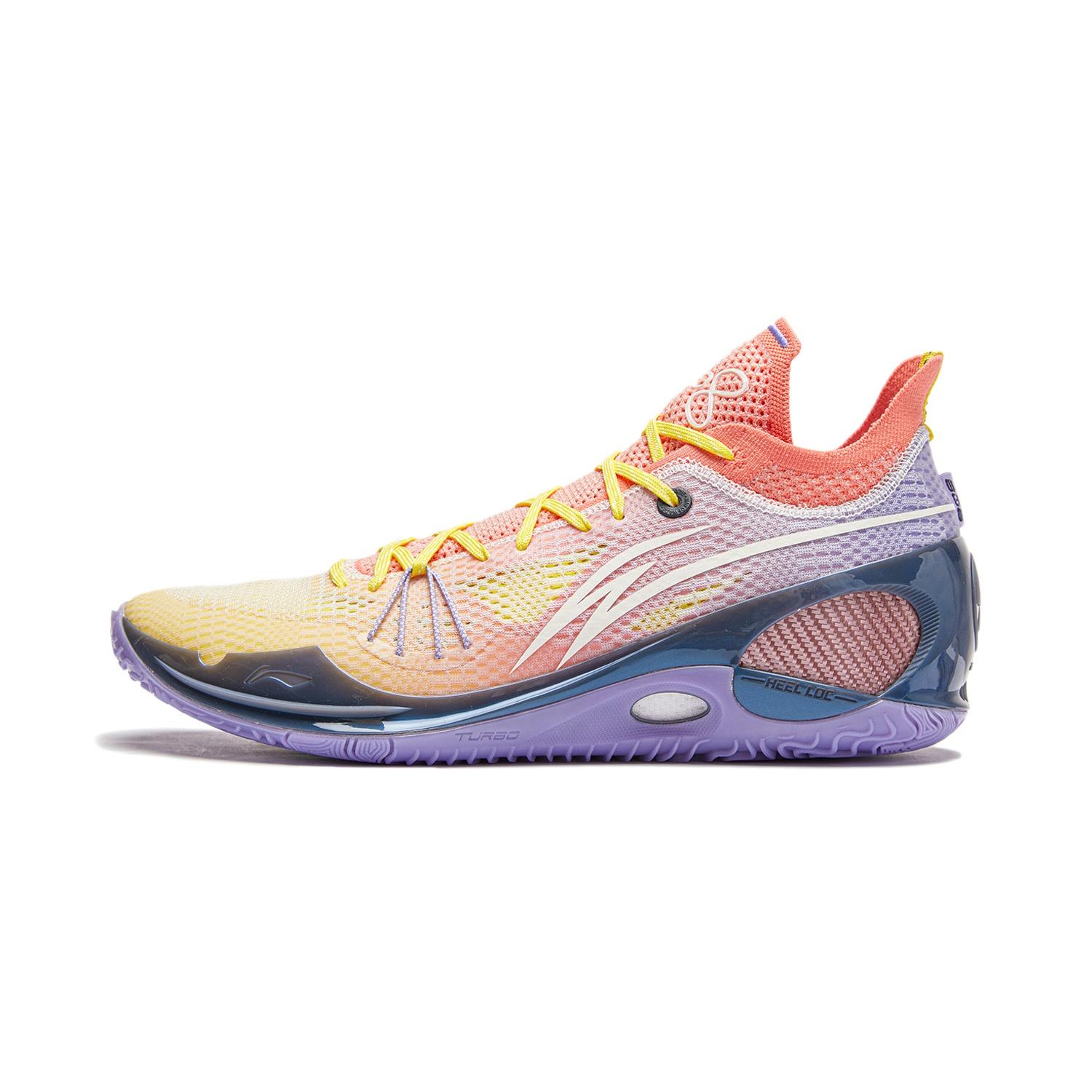 Li-Ning Wade 808 3 Ultra V2  Orange Purple  Men s ABAU047-4 EU 39⅔
