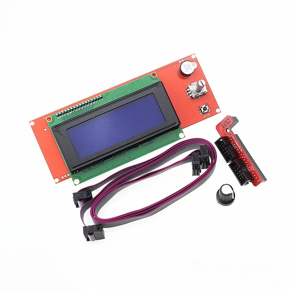 

Display For 3D Printer Accessories LCD Intelligent Controller Display Reprap Ramps 1.4/1.5 2004 LCD Smart Controller Display China Mainland