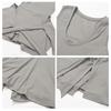 Sleeveless Fake Two Pieces Sport Dress Lace Up Badminton Skirts Women Tennis Dress  Fitness Clothes