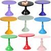 Desktop Ornaments Metal Rack Cake Stand Dessert Display Table High-footed Tray Dessert Tray