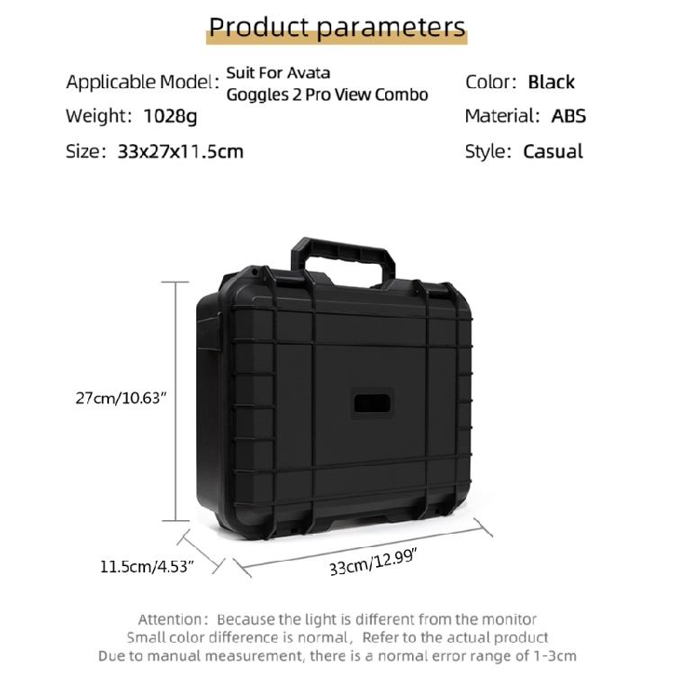 For Avata Drone Hard for Shell Box Travel Carrying for Case Pouch Portable Suitc