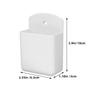 4 Pcs Remote Control Hanger Wall Mount Holder Storage Box Controller Rack Remote ganizer Office Wall ganizer Storage Holders