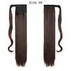 LISI HAIR Lange gerade Wrap Around Clip In Pferdeschwanz Haarverlängerung Hitzebeständige synthetische Pferdeschwanz Fake Hair