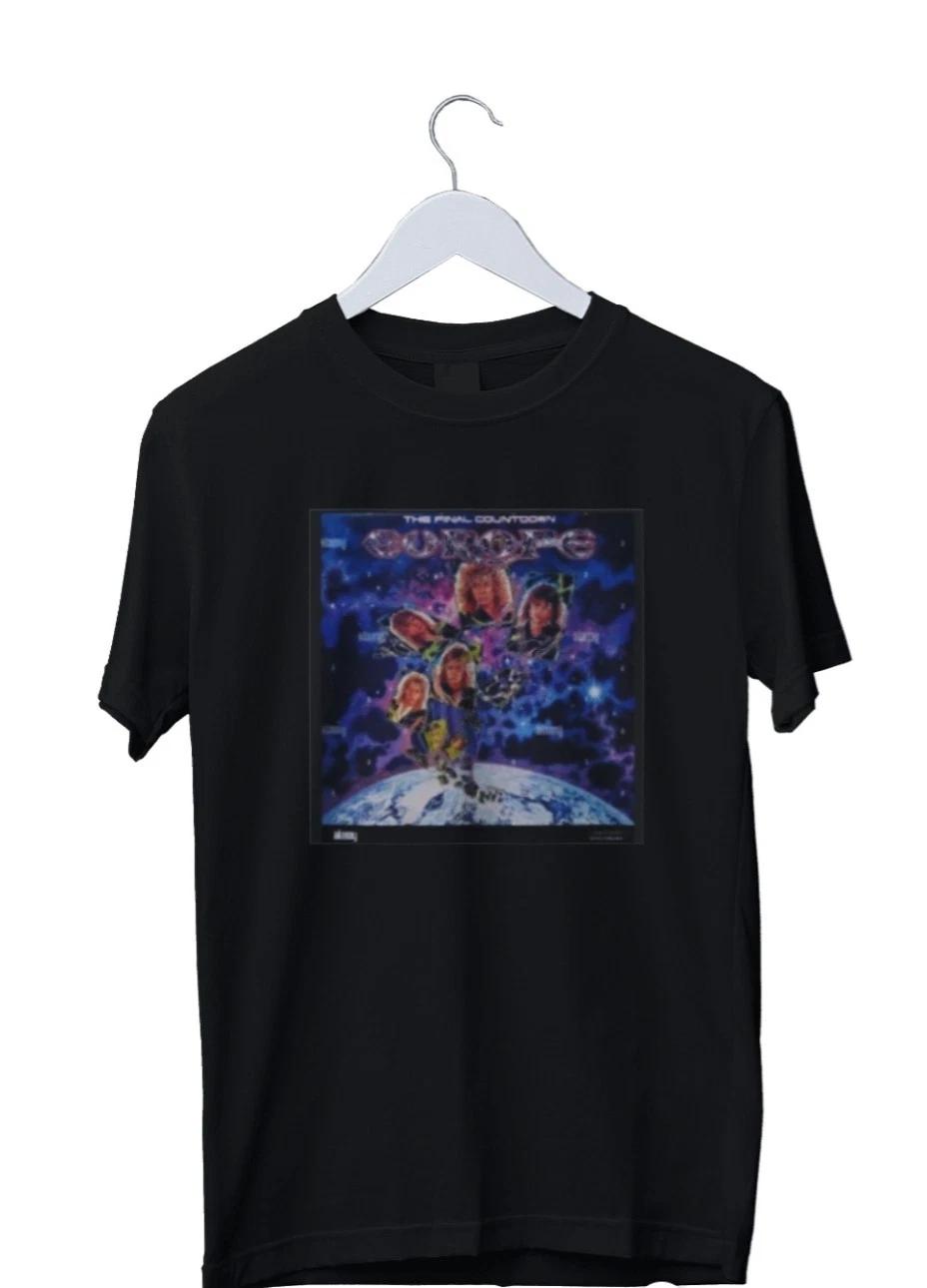 Men s and Women s T-shirts Europe The Final Countdown Graphic XXL