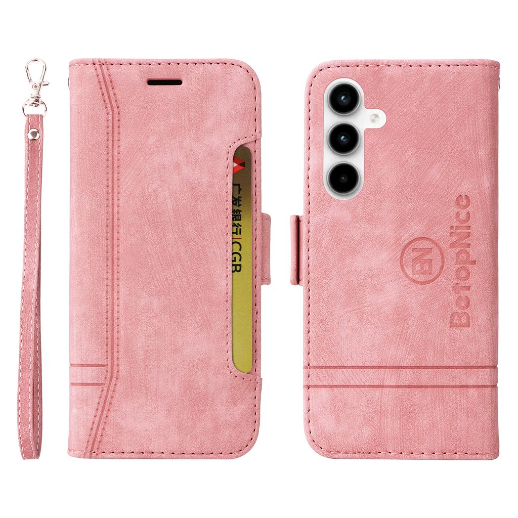 BETOPNICE 001 for Samsung Galaxy A35 5G Cell Phone Case Leather Wallet Card Slots Cover