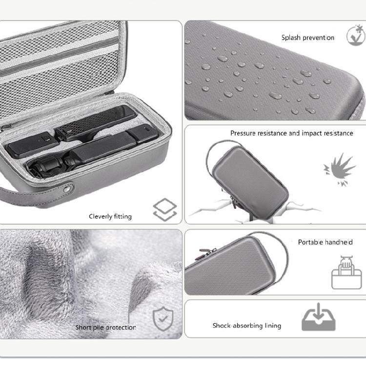 Organizers Bag Practical Storage Bag PU Case Carrying Case for Pocket 3 Camera