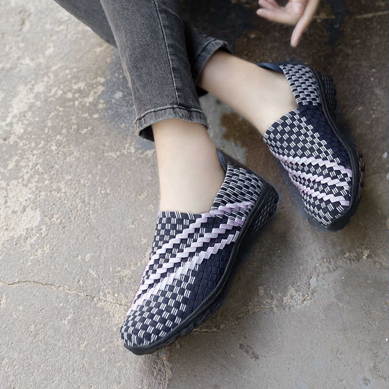 Fashion Laced Hiphop Women's Shoes Sneakers Walking Women's Summer Shoes Summer Boots Ladies Sports Trnis Shoose Resale Outside