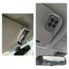 1pc Adjustable Car Sun Visor Clip Holder Universal Remote Control and Key Clip Fits 47-70mm Visor Width, for Garage Organization Clip Holder