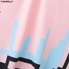 INCERUN Summer Oversized Men Sleeveless Print Casual Loose Tank Tops Vest