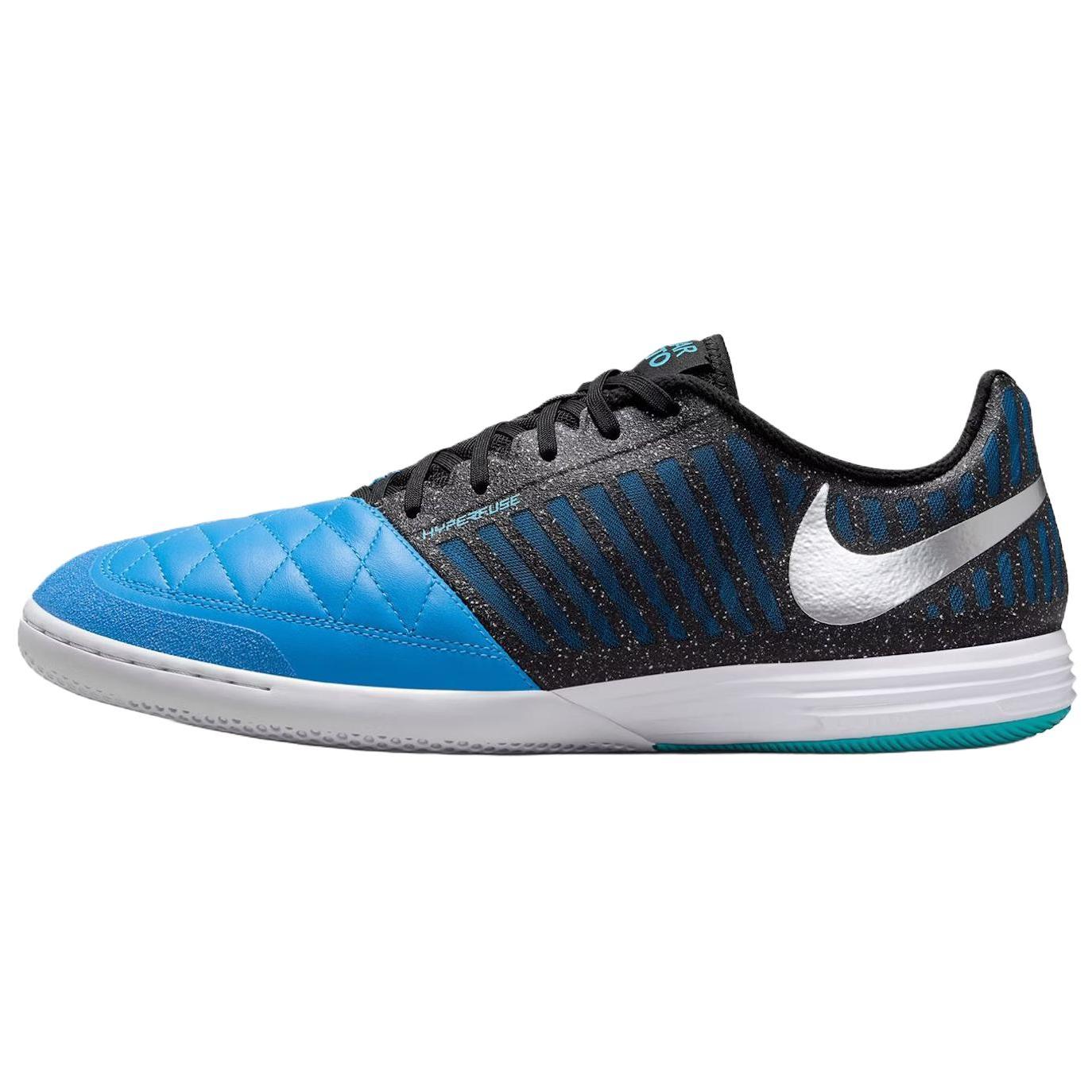 

Nike Lunargato II Metallic Silver/Neptune Blue/Black Men Sneakers 580456-014 43