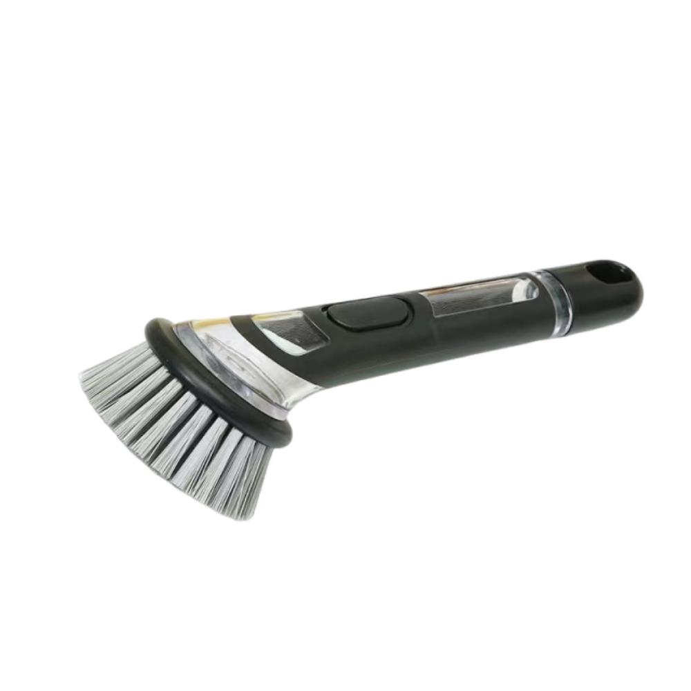 Creative Automatic Liquid Dishwashing Brush Non-Slip Cookware Cleaner Brush  Sink Cleaning