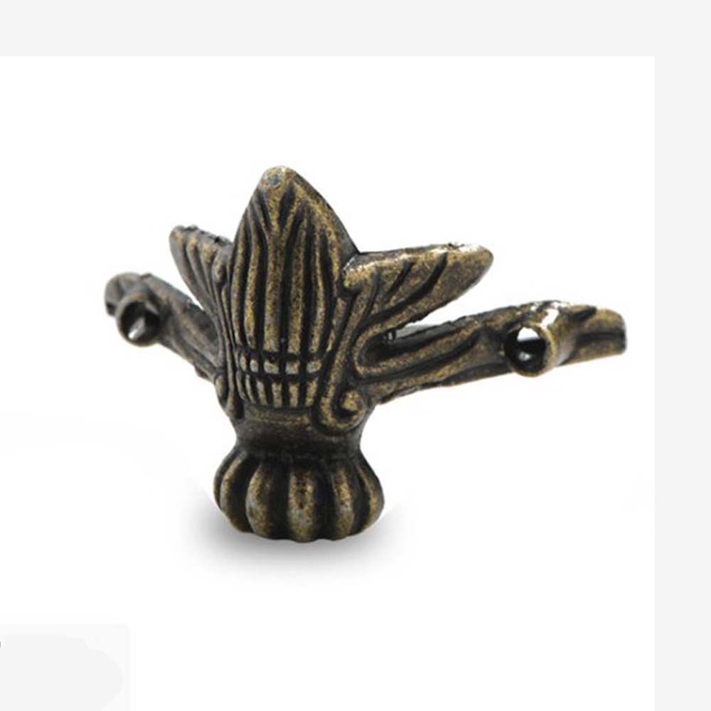

Antique Decorative Protector Jewelry Box Hardware Corner Furniture Leg Feet Leg Corner Bracket бронзовый