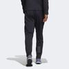 Adidas Reflective Tapered Fleece-Lined Athletic Pants Men Bottoms Black GV3510