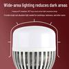 Energy-Saving Finned E40 LED Bulb